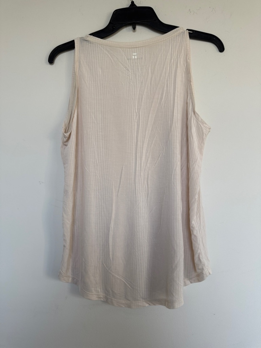 Tommy John Soft Cream Ribbed Scoop Tank - Picture 5 of 6
